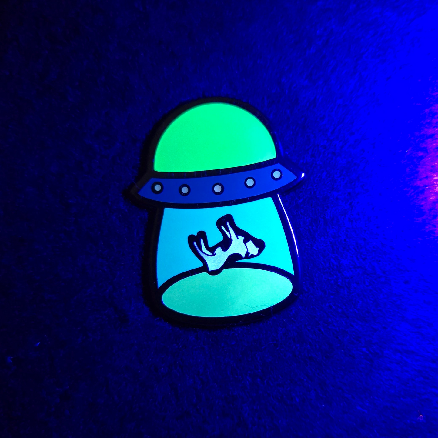 UFO Cow Abduction  🛸Glow in the Dark🛸